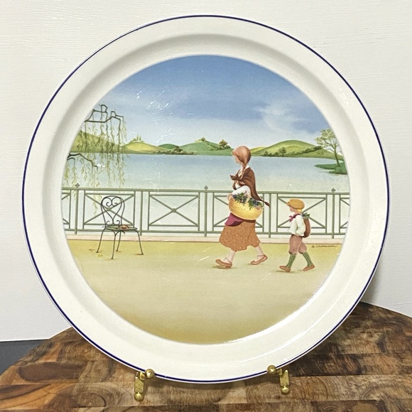 Villeroy & Boch Romantic Seasons No 3 “Fall” decorative wall plate - Picture 2 of 8